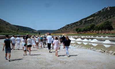 Visita guiada a las salinas
